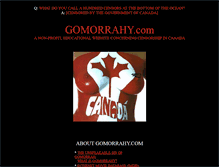 Tablet Screenshot of gomorrahy.com